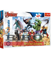 TF Puzzle - "160" - "Ready to save the world / Disney Marvel The Avengers
